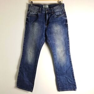 Aeropostale Blue Driggs Slim Bootcut Jeans